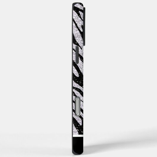 Schwarzweißstoff Case-Mate iPhone Hülle (Rückseite / Rechts)