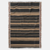 Schwarzweißstreifen Decke (Vorderseite Vertikal)