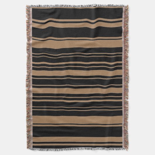 Schwarzweißstreifen Decke (Vorderseite Vertikal)