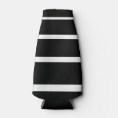 Schwarzweißstreifen Flaschenkühler (Vorderseite)