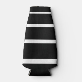 Schwarzweißstreifen Flaschenkühler