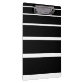 Schwarzweißstreifen Klemmbrett (Rechts)
