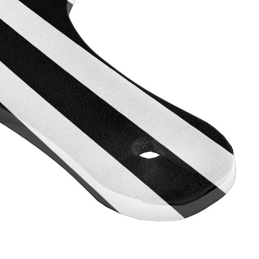 Schwarzweißstreifen Schneidebrett (Ecke)