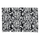 Schwarzweißtextilien. Kissenbezug (Vorderseite)