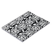 Schwarzweißtextilien. Notizblock (Linke Seite)