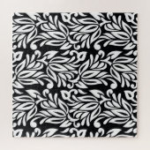 Schwarzweißtextilien. Puzzle (Horizontal)