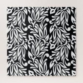 Schwarzweißtextilien. Puzzle (Vertikal)