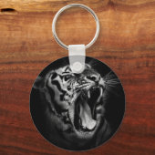 Schwarzweißtiger Inspiration Schlüsselanhänger (Vorderseite)