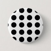 Schwarzweißtraum Punkt Button (Vorderseite)