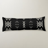 Schwarzweißtuch Seitenschläferkissen (Rückseite)