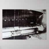 Schwarzweißwagen Poster (Vorne)