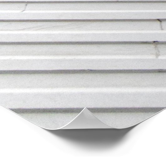 Schwarzweißwand Poster (Ecke)