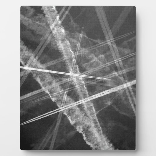 Schwarzweißwege Fotoplatte (Vorderseite)