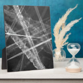 Schwarzweißwege Fotoplatte (Seite)