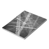 Schwarzweißwege Notizblock (Rotiert)