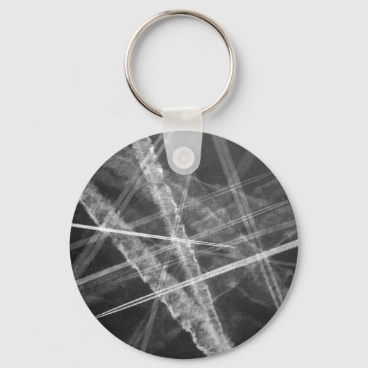 Schwarzweißwege Schlüsselanhänger (Vorderseite)