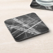 Schwarzweißwege Untersetzer (Linke Seite)