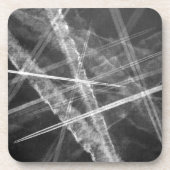 Schwarzweißwege Untersetzer (Vorderseite)