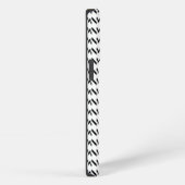 Schwarzweißzahn iPhone Hülle (Rechte Seite)