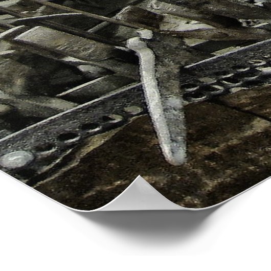 SCHWARZWERKE - 19. Jahrhundert Poster (Ecke)