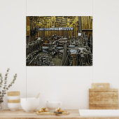 SCHWARZWERKE - 19. Jahrhundert Poster (Küche)