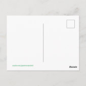 Schwarzwild Postkarte (Rückseite)