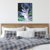 Schwarzwild-Schwanz | Olympischer Nationalpark Leinwanddruck (Insitu (Schlafzimmer))