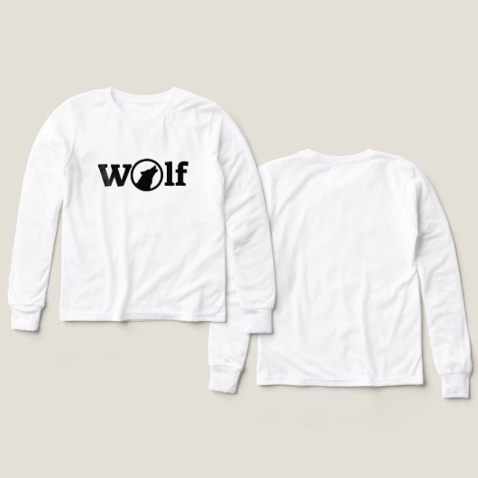 Schwarzwolf (Design Vorderseite & Rückseite)