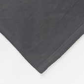 Schwarzwolf Fleecedecke (Ecke)