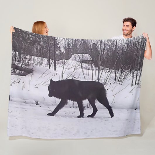 SCHWARZWOLF FLEECEDECKE (Beispiel)