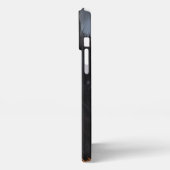 Schwarzwolf iPhone Hülle (Linke Seite)