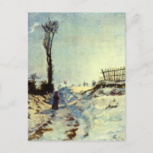 Schwarzwolle Postkarte (Vorderseite)