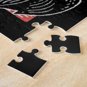 Schwarzwurgel mit Rot Puzzle (Seite)