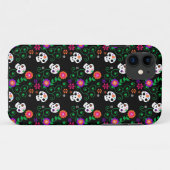 Schwarzzucker-Schädel Case-Mate iPhone Hülle (Rückseite (Horizontal))