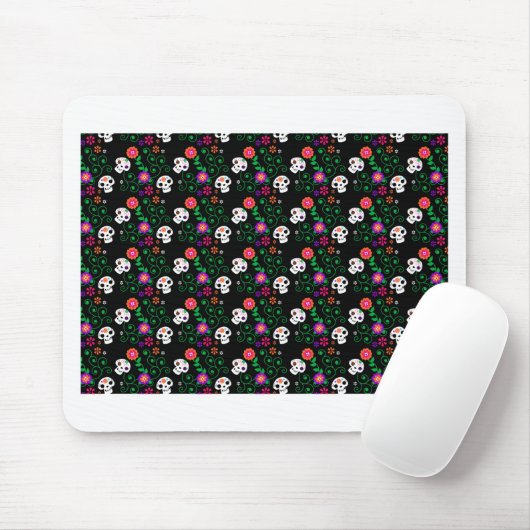 Schwarzzucker-Schädel Mousepad (Mit Mouse)