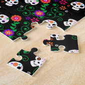 Schwarzzucker-Schädel Puzzle (Seite)