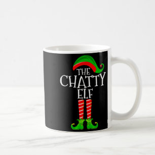 Schwatzender Elf Lustige passende Familien-Gruppen Kaffeetasse
