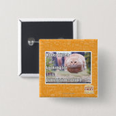 Schwebeflug kitteh button (Vorne & Hinten)