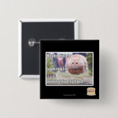 Schwebeflug kitteh button (Vorne & Hinten)