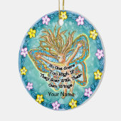 Schwebend Keramik Ornament (Links)
