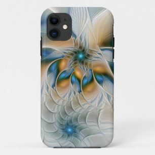 Schwebende, abstrakte Fantasy-Fraktal-Kunst in Bla Case-Mate iPhone Hülle