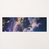 Schwebende Berge zerbröckeln in Staub Yogamatte (Rückseite (Horizontal))