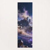 Schwebende Berge zerbröckeln in Staub Yogamatte (Rückseite)