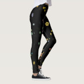 Schwebende Blumen Leggings (Rechts)