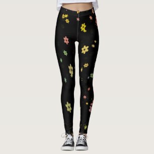 Schwebende Blumen Leggings