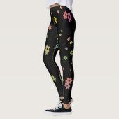 Schwebende Blumen Leggings (Links)