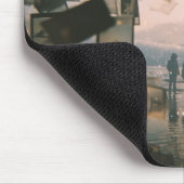 Schwebende Erinnerungen am Meer Mousepad (Ecke)