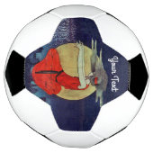 Schwebende geheimnisvolle Frauennachtszauber Fußball (Gedreht)