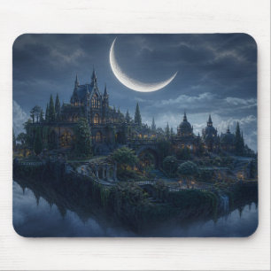 Schwebende gotische Zitadelle-Mauspad Soothing S Mousepad