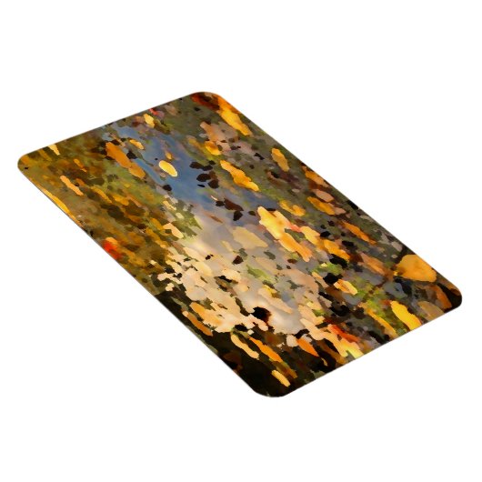 Schwebende Herbstgänge lassen Abstrakt Magnet (Rechte Seite)